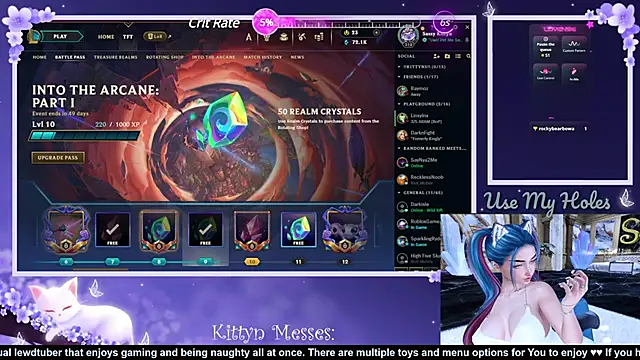 Snapshot of SassyKittyn chatting on 12/03/24, 06:15 SassyKittyn online show from 12/03/24, 06:15