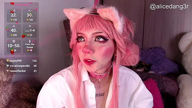 Alicedangerrr online show from 03/14/25, 08:53