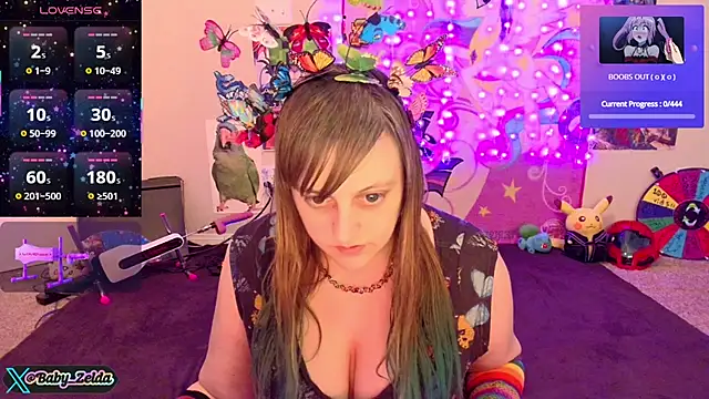BabyZelda online show from 01/26/25, 12:54