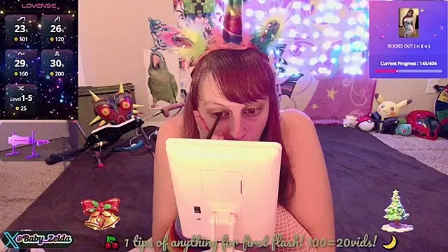 BabyZelda online show from 12/18/25, 04:07