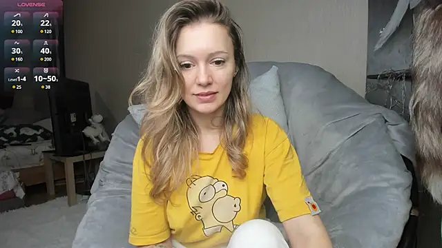 foxy blond online show from 03/18/25, 09:09