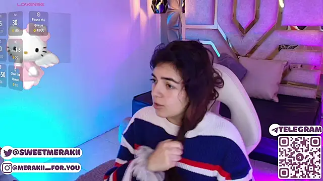 meraki fraise online show from 03/04/26, 04:18