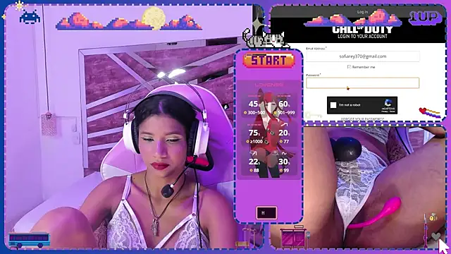 SofiRey  online show from 03/21/25, 01:45