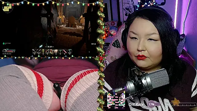 Snapshot of EmGreens chatting on 12/22/24, 06:28 EmGreens online show from 12/22/24, 06:28