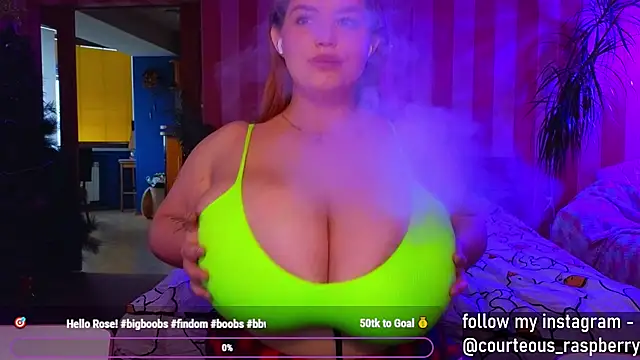 courteous raspberrry online show from 12/22/24, 10:17