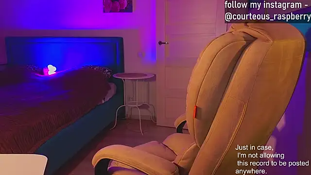 courteous raspberrry online show from 01/28/25, 03:14