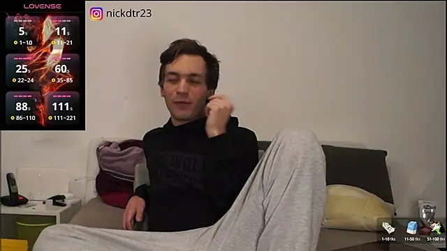 Snapshot of nickdtr chatting on 02/21/25, 06:26 nickdtr online show from 02/21/25, 06:26