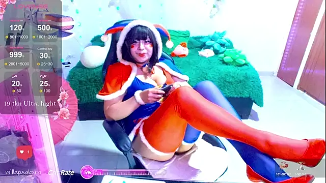 Snapshot of MilkyXSakura chatting on 12/14/24, 03:07 MilkyXSakura online show from 12/14/24, 03:07