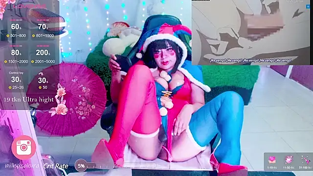 Snapshot of MilkyXSakura chatting on 02/21/25, 06:29 MilkyXSakura online show from 02/21/25, 06:29