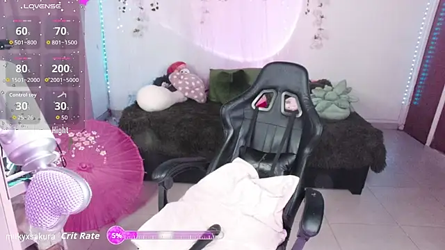 Snapshot of MilkyXSakura chatting on 10/08/25, 04:32 MilkyXSakura online show from 10/08/25, 04:32