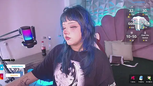 toky doll online show from 09/19/25, 07:14