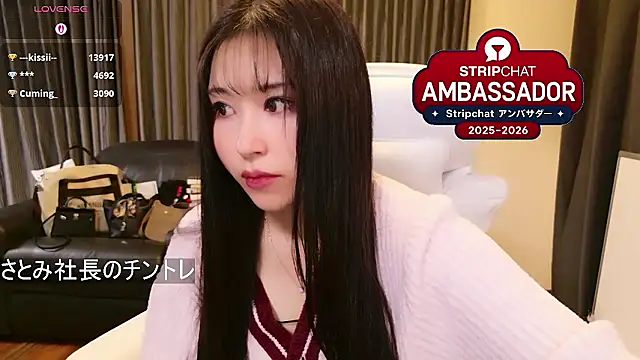 Snapshot of -satomi-jp chatting on 06/21/26, 10:40 -satomi-jp online show from 06/21/26, 10:40