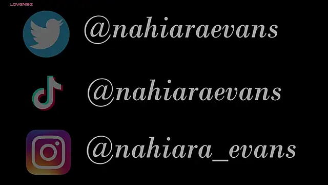 NahiaraEvans  online show from 07/28/26, 03:46