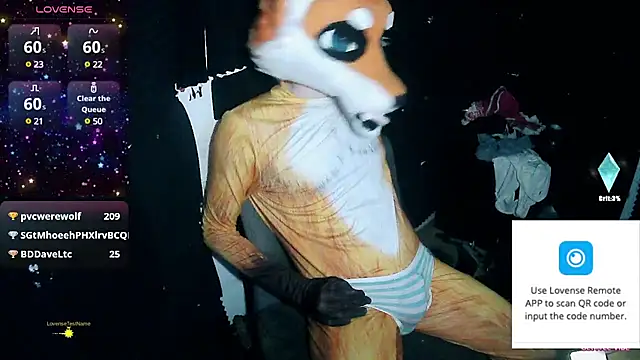 FoxieHikari online show from 12/12/24, 02:59