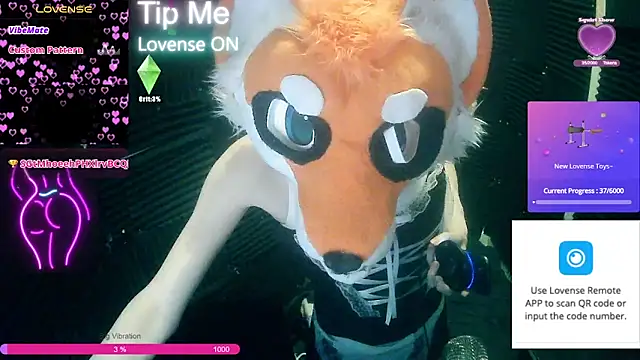 FoxieHikari online show from 02/19/25, 12:03