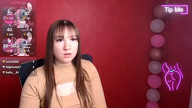 Evelina GG online show from 03/14/25, 09:35