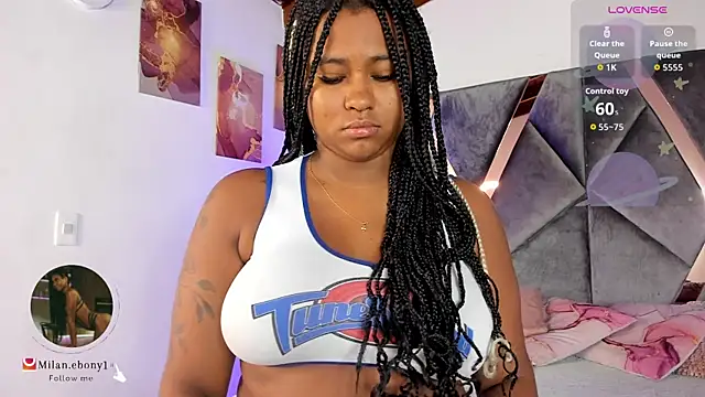 Milan ebony online show from 05/22/26, 12:00