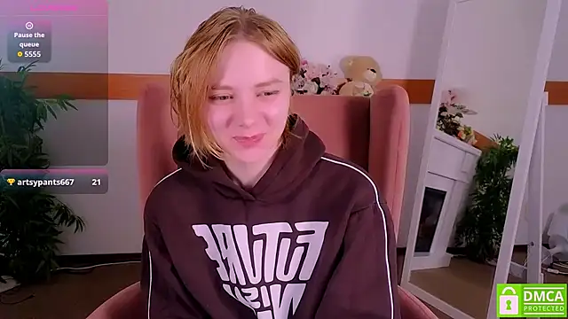 Snapshot of MirraBellanta chatting on 02/20/26, 11:38 MirraBellanta online show from 02/20/26, 11:38