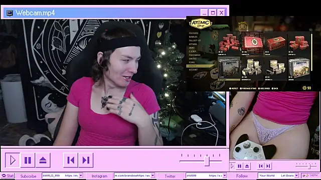 BrandiWRLD 999 online show from 01/09/25, 07:50