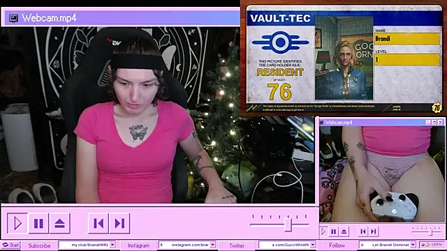 BrandiWRLD 999 online show from 01/12/25, 07:42