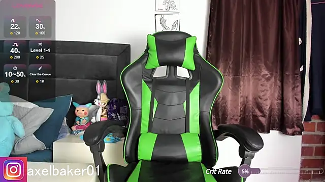 Axel baker01 online show from 03/06/25, 12:10