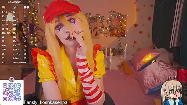 koshkasenpai online show from 10/25/25, 05:19