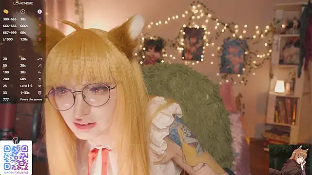 koshkasenpai online show from 04/16/26, 04:24