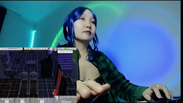 himeros goddess online show from 01/15/25, 08:09