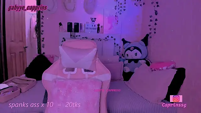 gabyye capprins online show from 01/12/26, 12:05