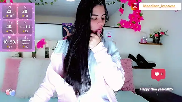 Madisson Ivanova online show from 01/05/25, 05:09