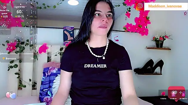 Madisson Ivanova online show from 01/11/25, 04:27