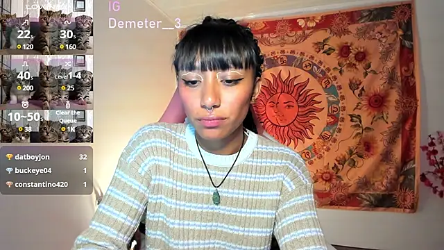 Demeter   online show from 02/12/25, 11:30