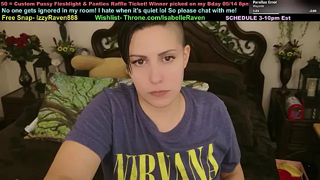 IsabelleRaven online show from 04/21/26, 08:34