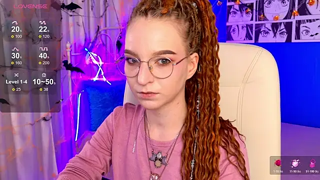 VioletShine online show from 10/19/25, 01:01