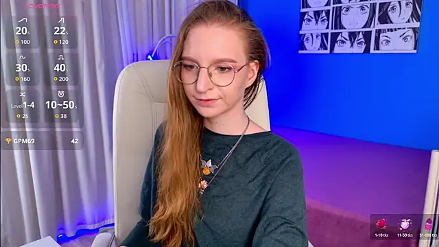 VioletShine online show from 03/07/26, 01:30