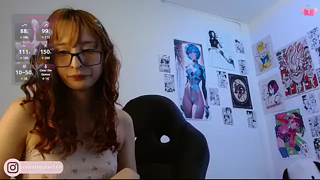 CelesteAyase online show from 10/21/25, 12:55