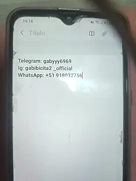 gabycita2 online show from 10/30/25, 09:15