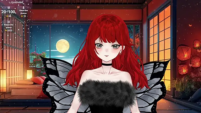 lonely-flower21 online show from 02/16/25, 04:20