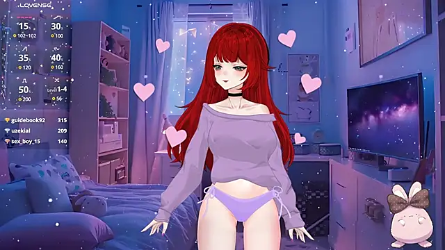 lonely-flower21 online show from 02/23/25, 11:44