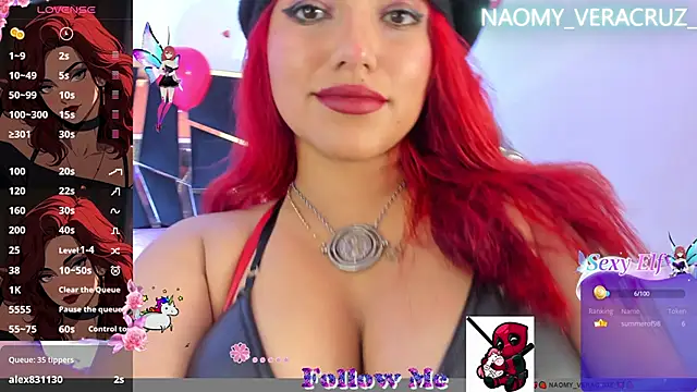 Naomy veracruz  online show from 02/24/25, 04:04