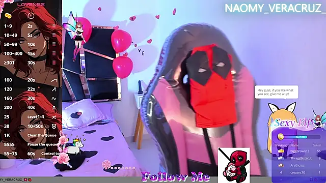 Naomy veracruz  online show from 02/25/25, 08:09