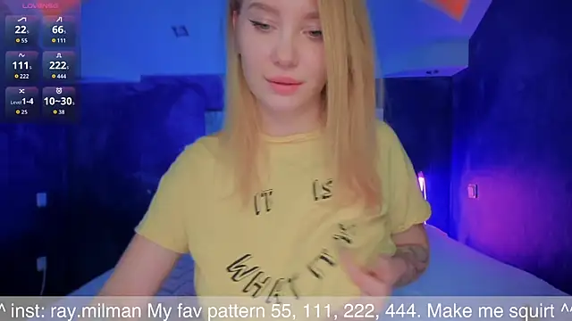 Snapshot of AliceMilman chatting on 11/17/25, 12:00 AliceMilman online show from 11/17/25, 12:00