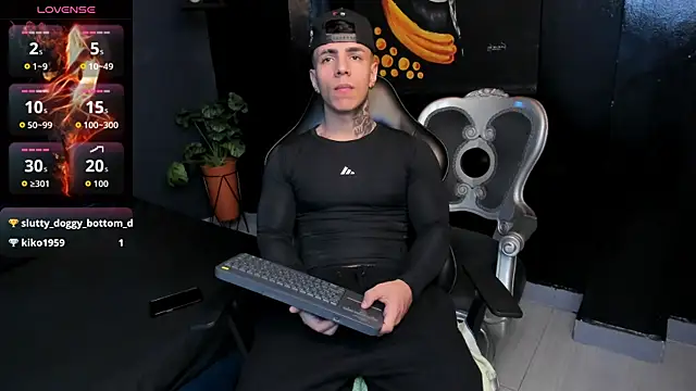 Flynn Riider online show from 10/24/25, 05:42