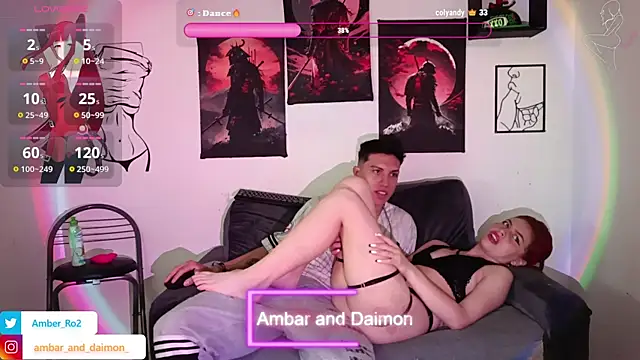 Snapshot of Ambar_and_daimon_ chatting on 09/19/25, 07:03 Ambar and daimon online show from 09/19/25, 07:03