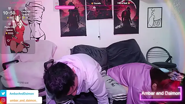 Snapshot of Ambar_and_daimon_ chatting on 10/01/25, 05:13 Ambar and daimon online show from 10/01/25, 05:13