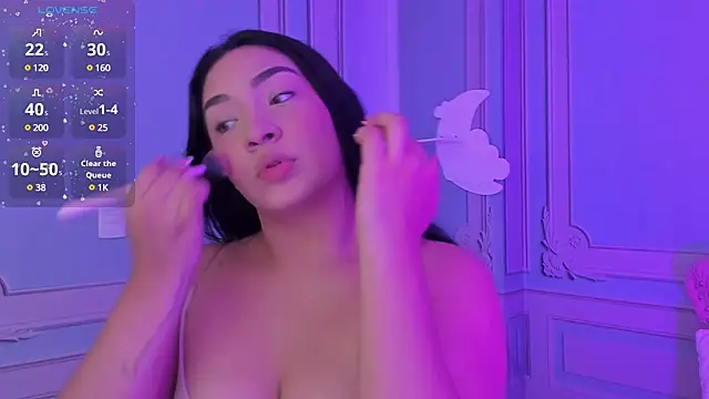 Snapshot of stefany_duque1_ chatting on 01/31/25, 03:20 stefany duque1  online show from 01/31/25, 03:20