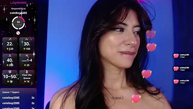 Snapshot of nala-saphir chatting on 01/19/25, 02:25 nala-saphir online show from 01/19/25, 02:25