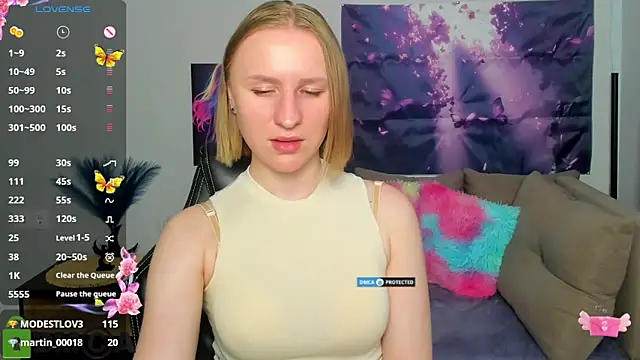 BeautyBlondy online show from 05/11/26, 04:04