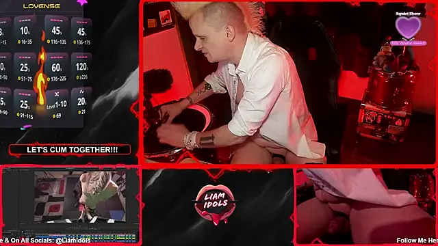 LiamIdols online show from 01/16/25, 09:51