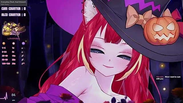 Snapshot of LewdKira_VT chatting on 10/31/25, 03:57 LewdKira VT online show from 10/31/25, 03:57